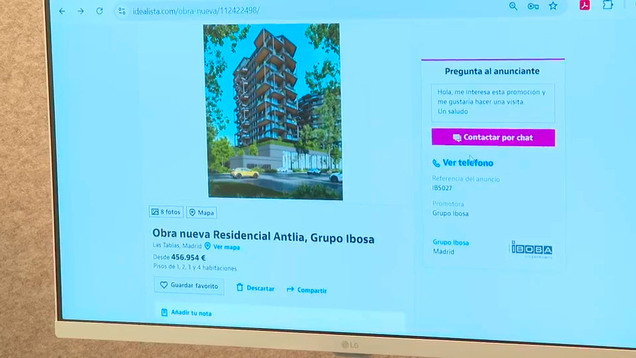 Comienza la venta de los pisos de Madrid Nuevo Norte en Las Tablas