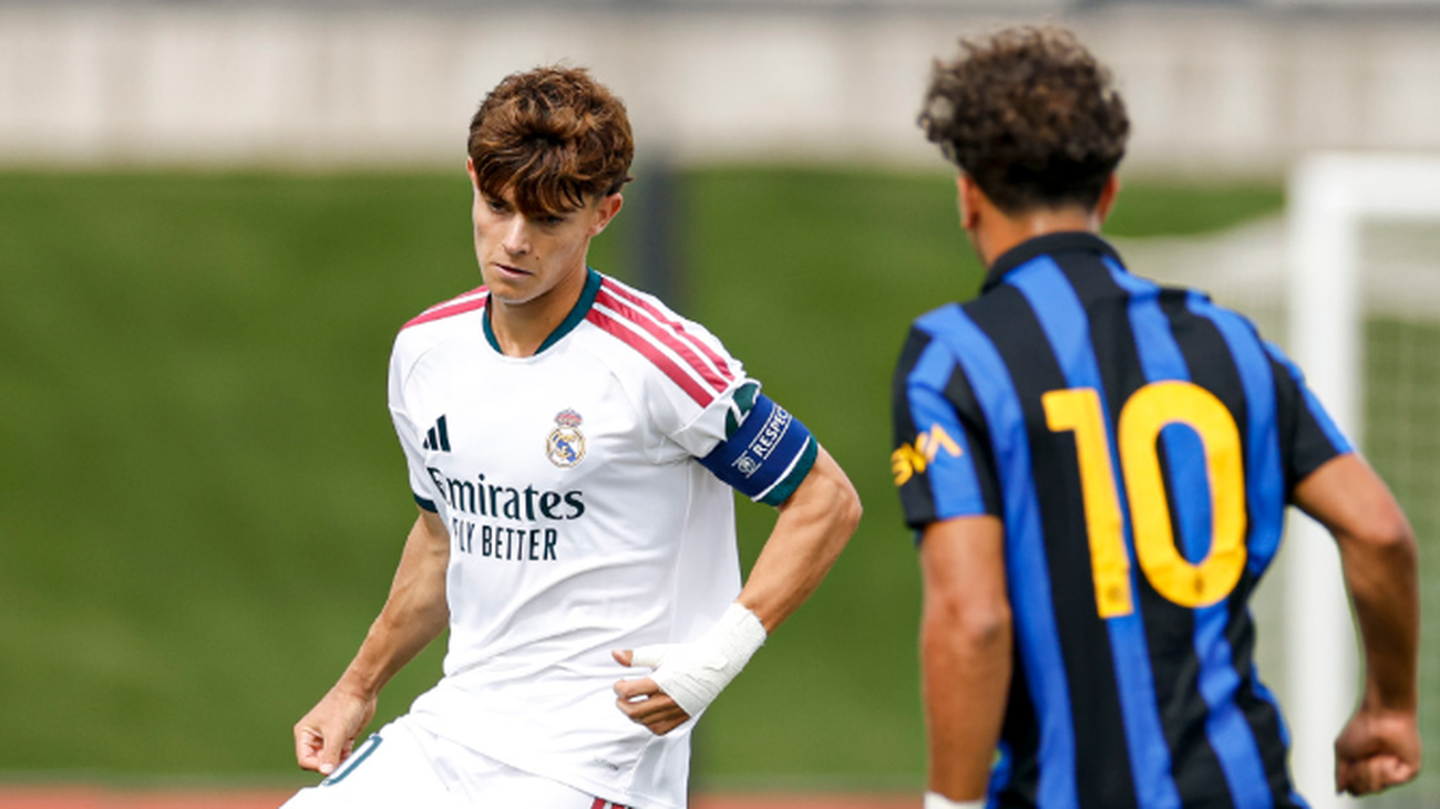 Real Madrid juvenil ante el Inter