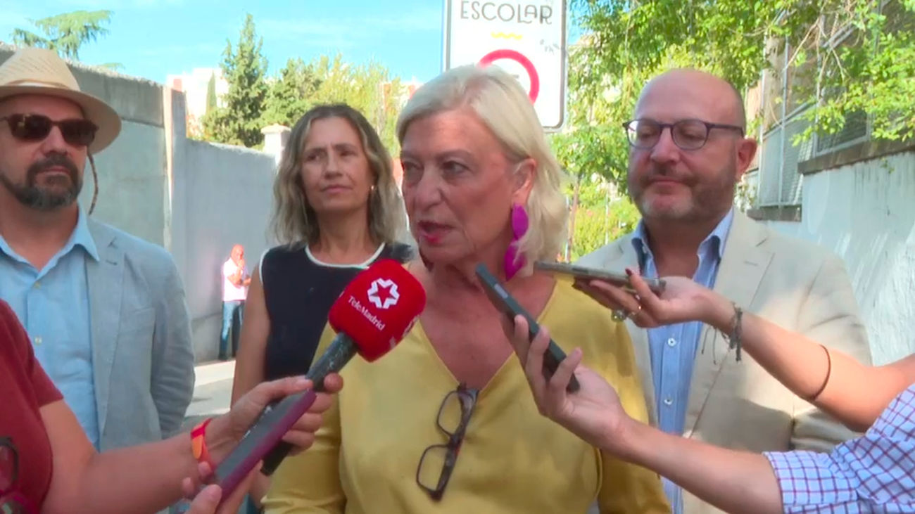 Madrid destinó 21 millones de euros  en mejorar los accesos a 400 colegios públicos