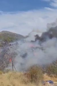 El incendio de Santa María de la Alameda avanza hacia Robledo de Chavela