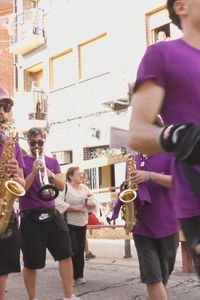 Moraleja de Enmedio despide sus fiestas entre encierros, charanga y caldereta