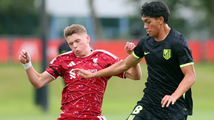 2-2. El Atlético de Madrid juvenil reacciona a tiempo ante el Liverpool