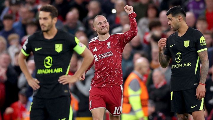 2-1. El Atlético de Madrid debuta en la Champion con una derrota ante el Liverpool
