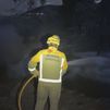Continúan las labores de extinción del incendio declarado en Santa María de la Alameda