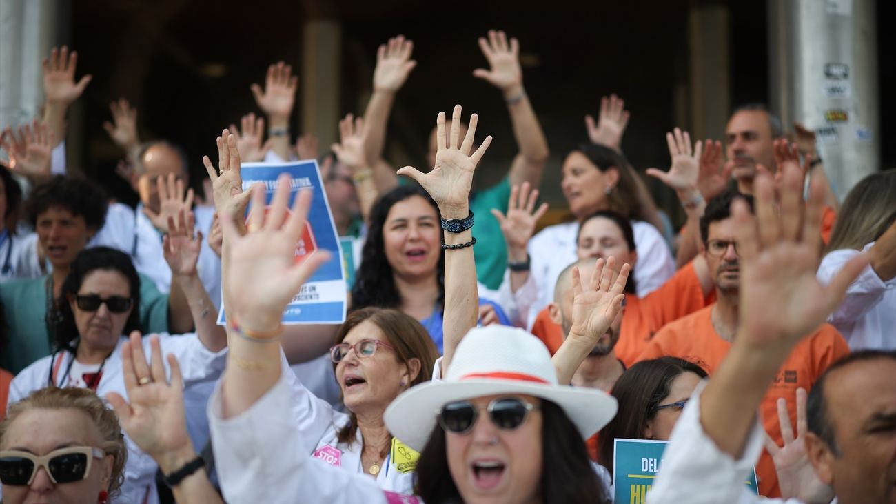 Los médicos ultiman el inicio de una huelga indefinida estatal a partir de octubre