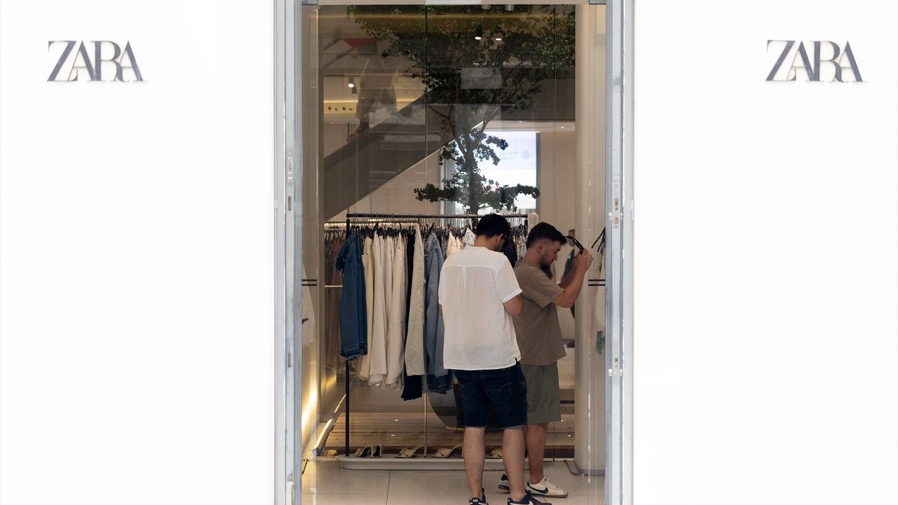 Fachada de una tienda de Zara