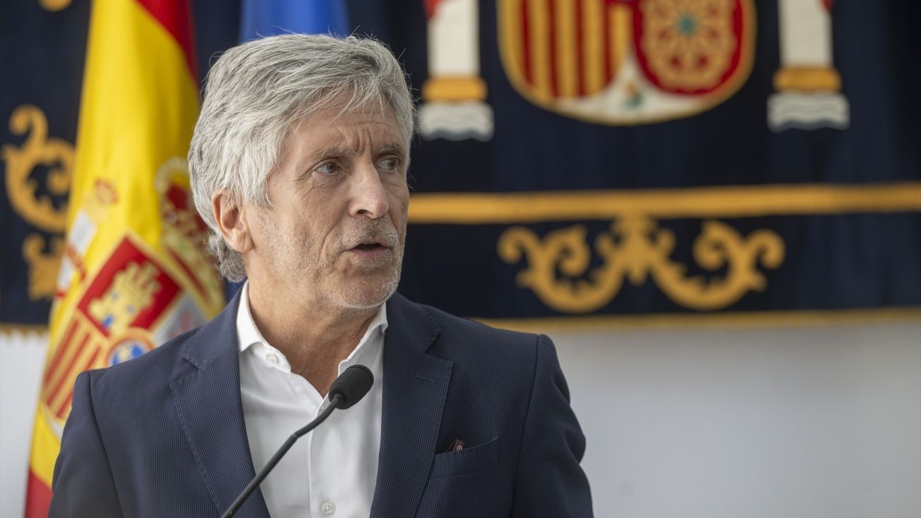 Marlaska pide perdón por el informe a periodistas y dice que solo es "un documento de trabajo interno"