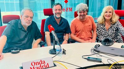 Carmen Mola presentan su nueva novela 'Los huérfanos' en Onda Madrid