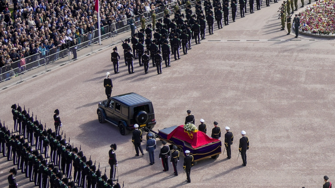 Así ha sido el funeral de estado del rey Harald V de Noruega