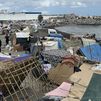 El asentamiento de inmigrantes en Ceuta crece y más de 100 chabolas se extienden de El Trampolín a la playa de Benítez