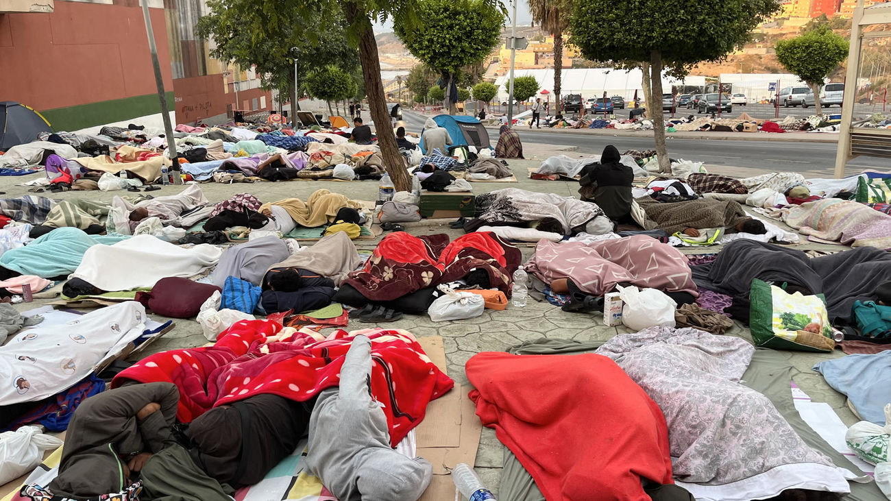 Situación migratoria en Ceuta