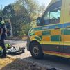 Herido muy grave un motorista de 21 años tras salirse de la M-607 en una curva en Tres Cantos
