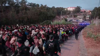 45 días de la invasión a Ceuta: Reyertas, violencia y más asentamientos