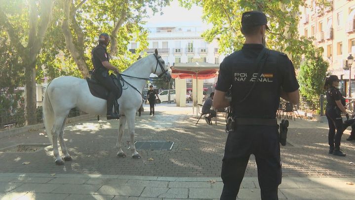 Así funciona el dispositivo especial de la Policía Nacional en el bulevar de Peña Gorbea