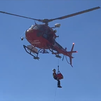 Rescatan a un motorista de enduro herido en una pista forestal de Guadalajara