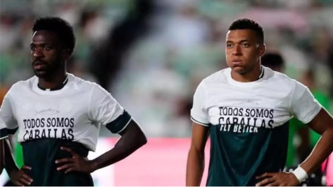 Lluvia de criticas a Vinícius y Mbappé por no apoyar a Ceuta