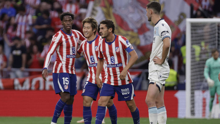 4-0. El Atlético de Madrid llega animado al derbi tras golear a Osasuna