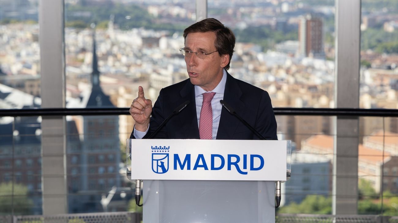 El alcalde de Madrid, José Luis Martínez-Almeida