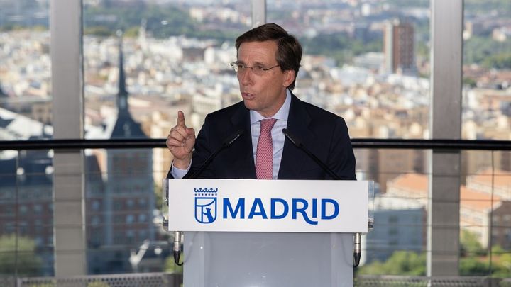 El alcalde de Madrid, José Luis Martínez-Almeida