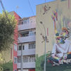 'Pájaros', nuevo mural en la calle de Las Eras de Fuenlabarada