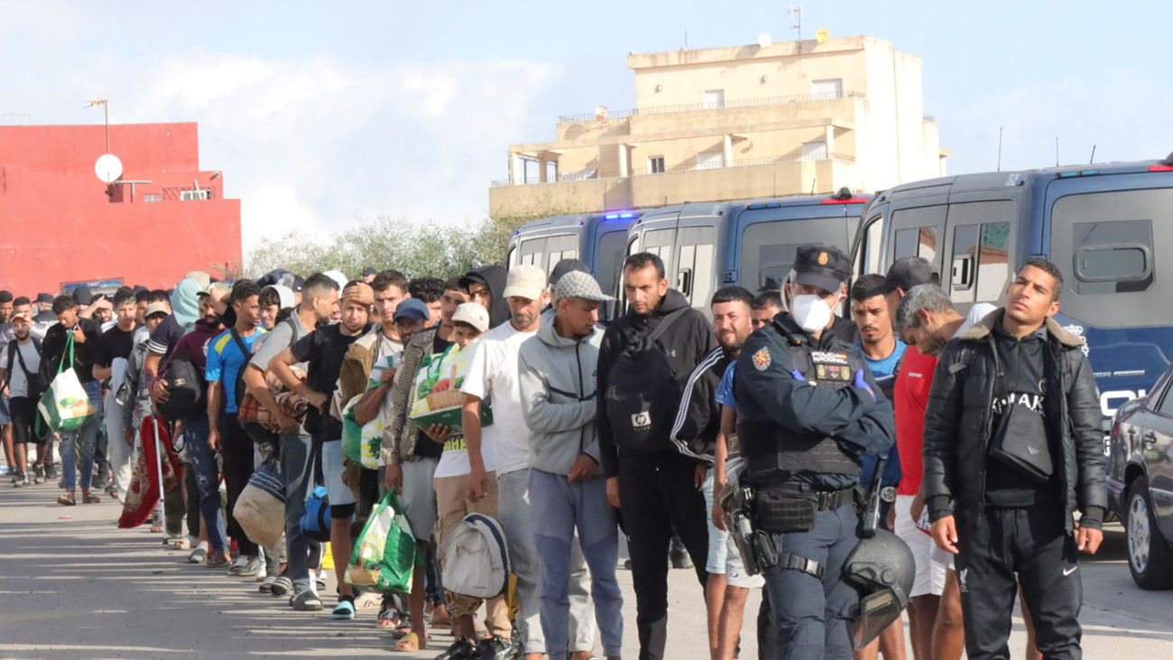 Inmigrantes en Ceuta