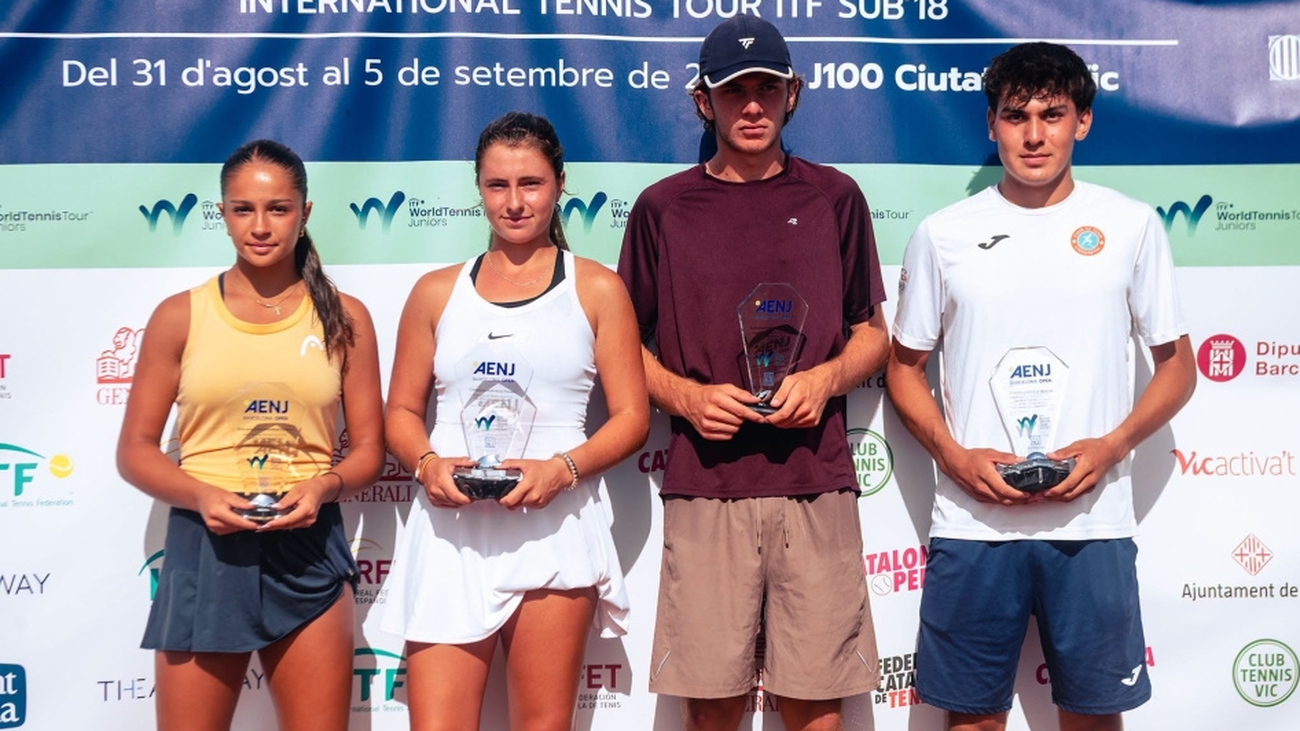Campeones y subcampeones del ITF J100 de Vic