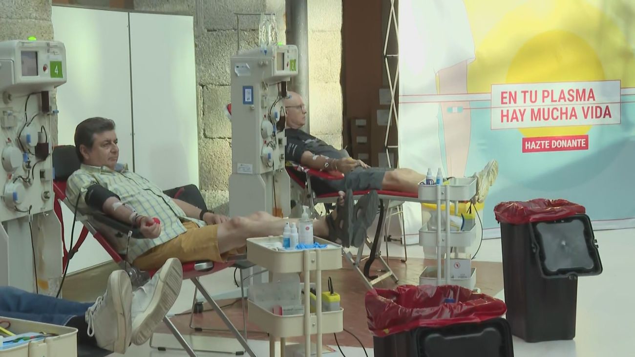 Comienza el maratón de donación de sangre y plasma en la Real Casa de Correos