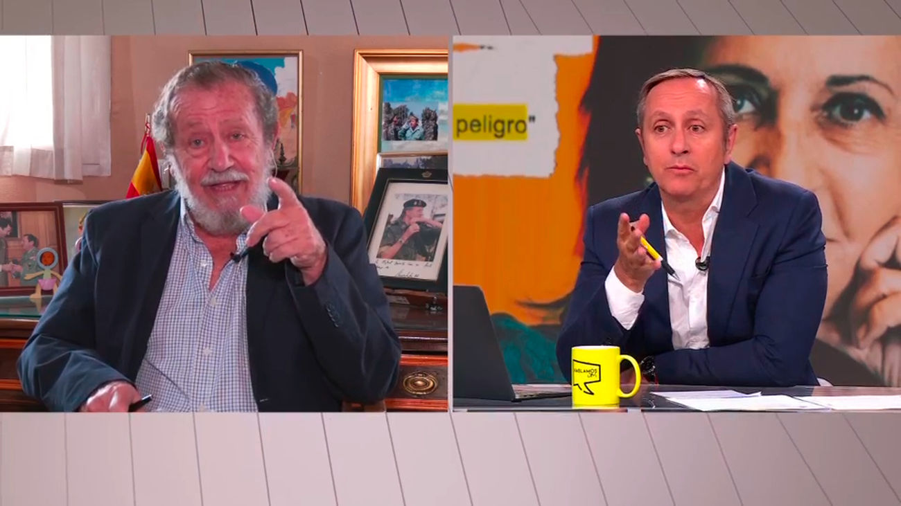 El general Dávila, sobre los militares agredidos en Ceuta e ingresados en el Gómez Ulla: "Es indignante"