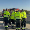 Grave un motorista que salió despedido 10 metros y estuvo 8 horas sin localizar en Madrid