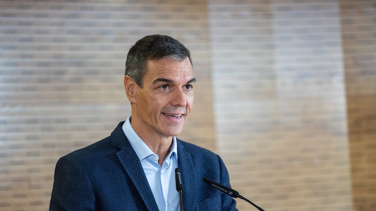 El presidente del Gobierno, Pedro Sánchez