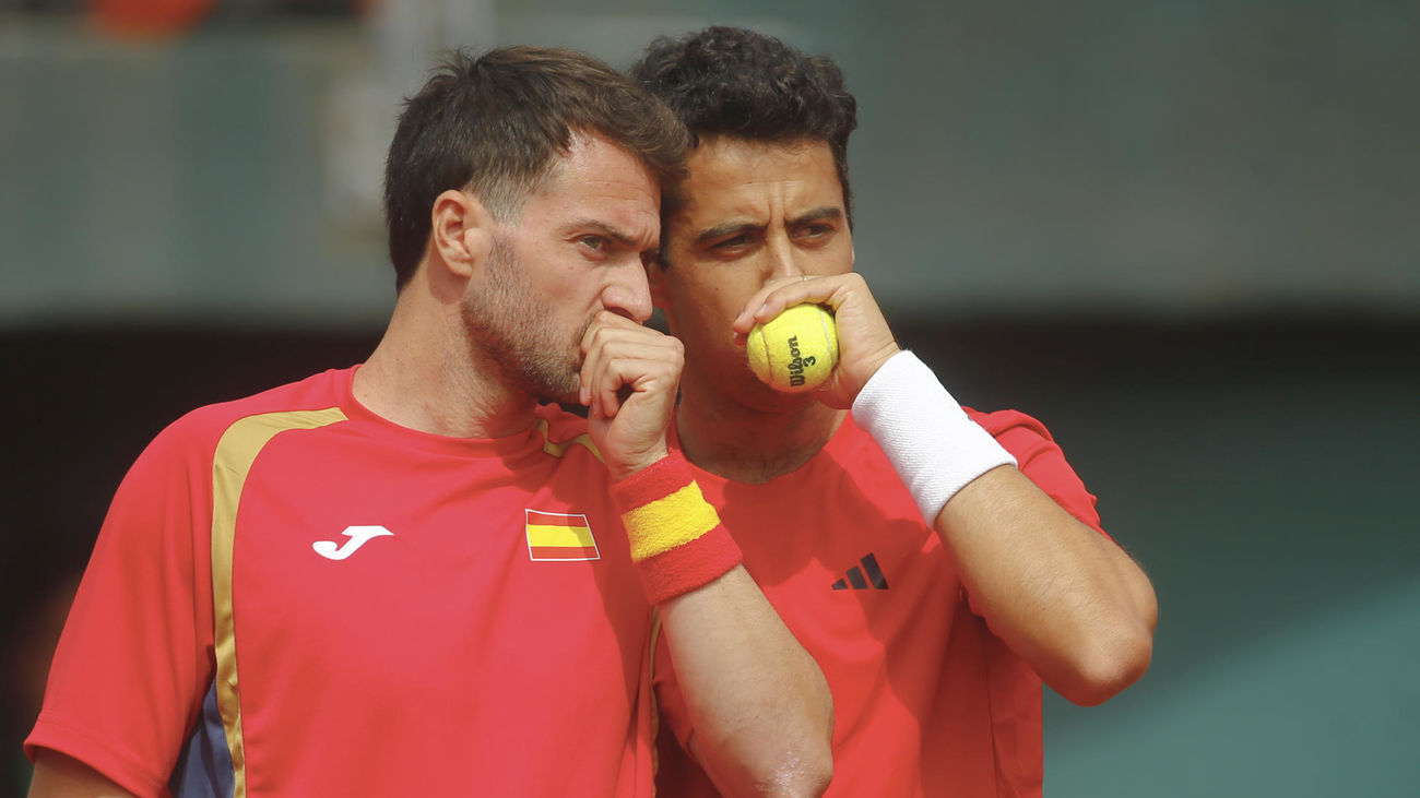Pedro Martínez y Jaume Munar