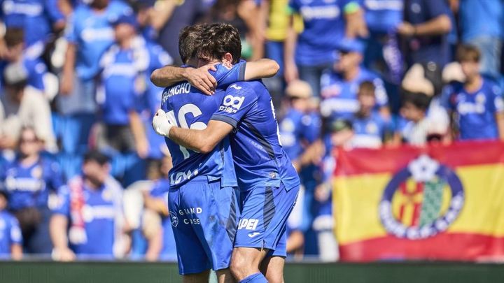 1-0. El Getafe derrota al Málaga con un gol de Iván Azón