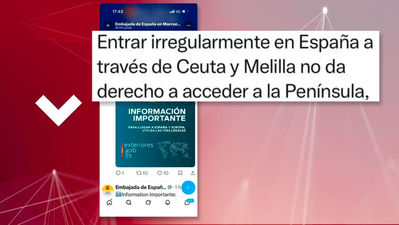 España lanza una campaña en redes para frenar las entradas irregulares a Ceuta y Melilla ante nuevas convocatorias