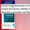 España lanza una campaña en redes para frenar las entradas irregulares a Ceuta y Melilla ante nuevas convocatorias