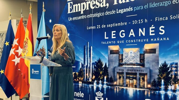 La consejera de Economía, Hacienda y Empleo, Rocío Albert