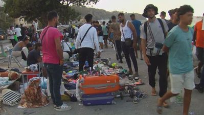 Las playas de Ceuta vuelven a poblarse de migrantes tras el último traslado