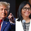 Delcy Rodríguez y Trump mantendrán este martes un histórico encuentro en la ONU