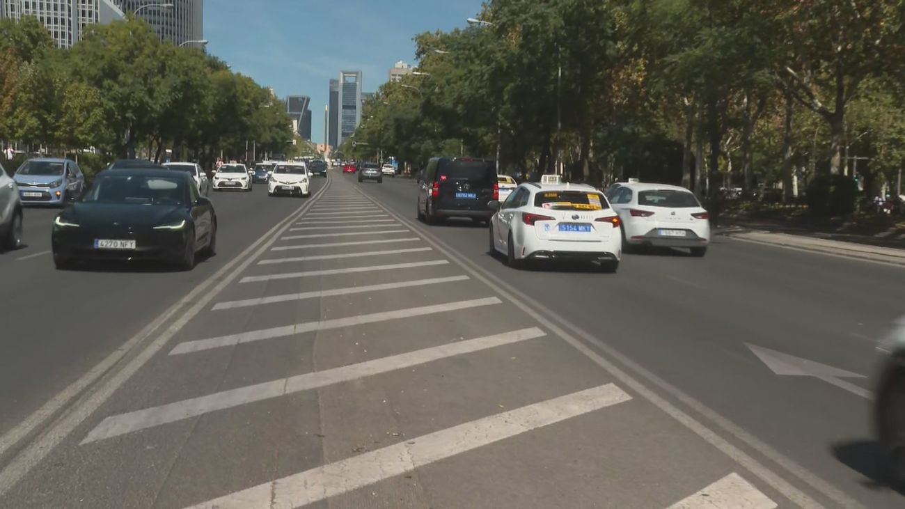 Día Europeo sin Coches en el Paseo de la Castellana