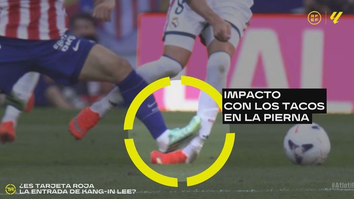 El CTA reconoce que la entrada de Kang-in a Valverde era de tarjeta roja