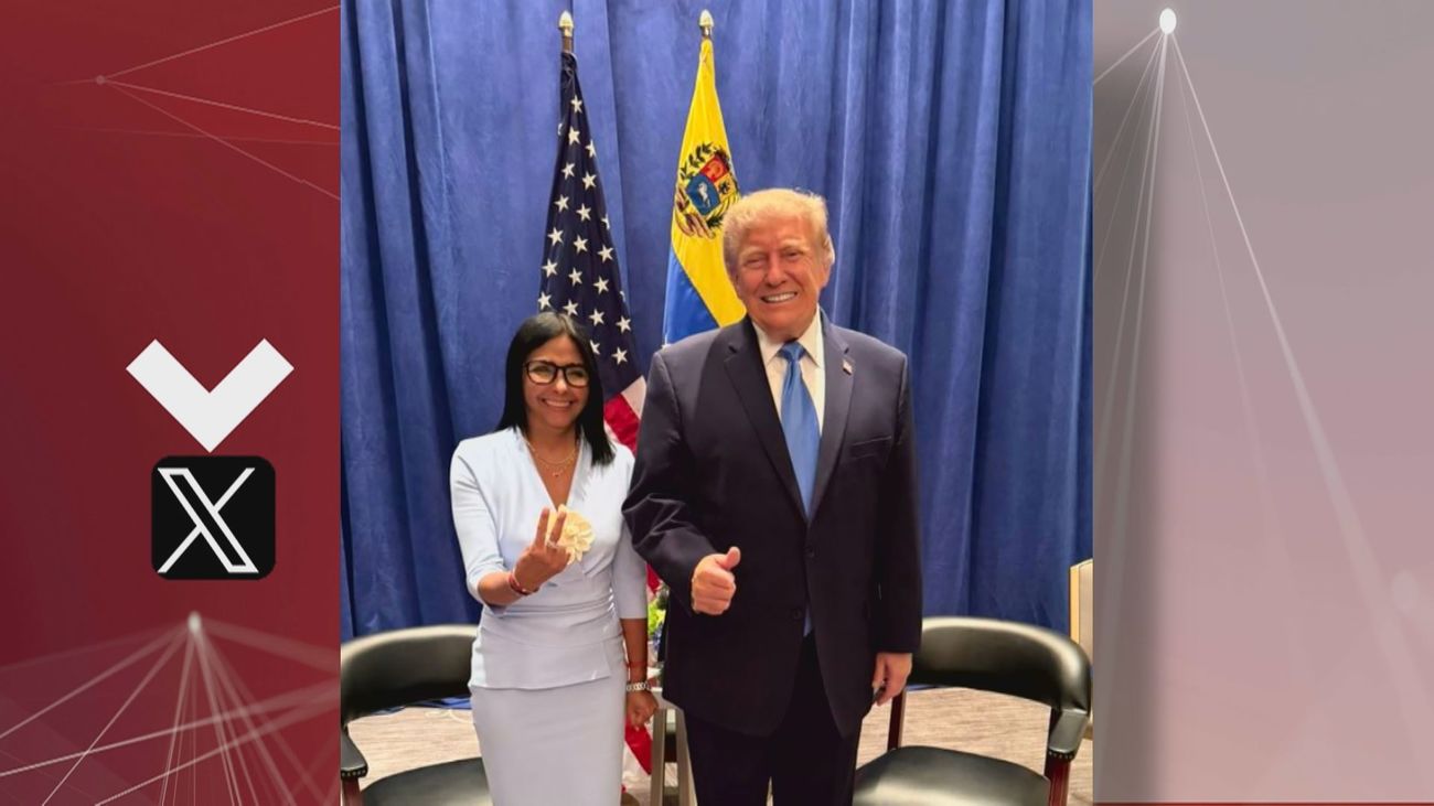 Delcy Rodríguez califica de histórica su reunión con Trump y le agradece su "respaldo"