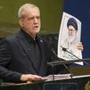 El presidente iraní Pezeshkian, en la Asamblea General de la ONU