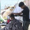 Patrullas policiales en Ceuta para evitar un nuevo mercadillo de los inmigrantes en El Trampolín