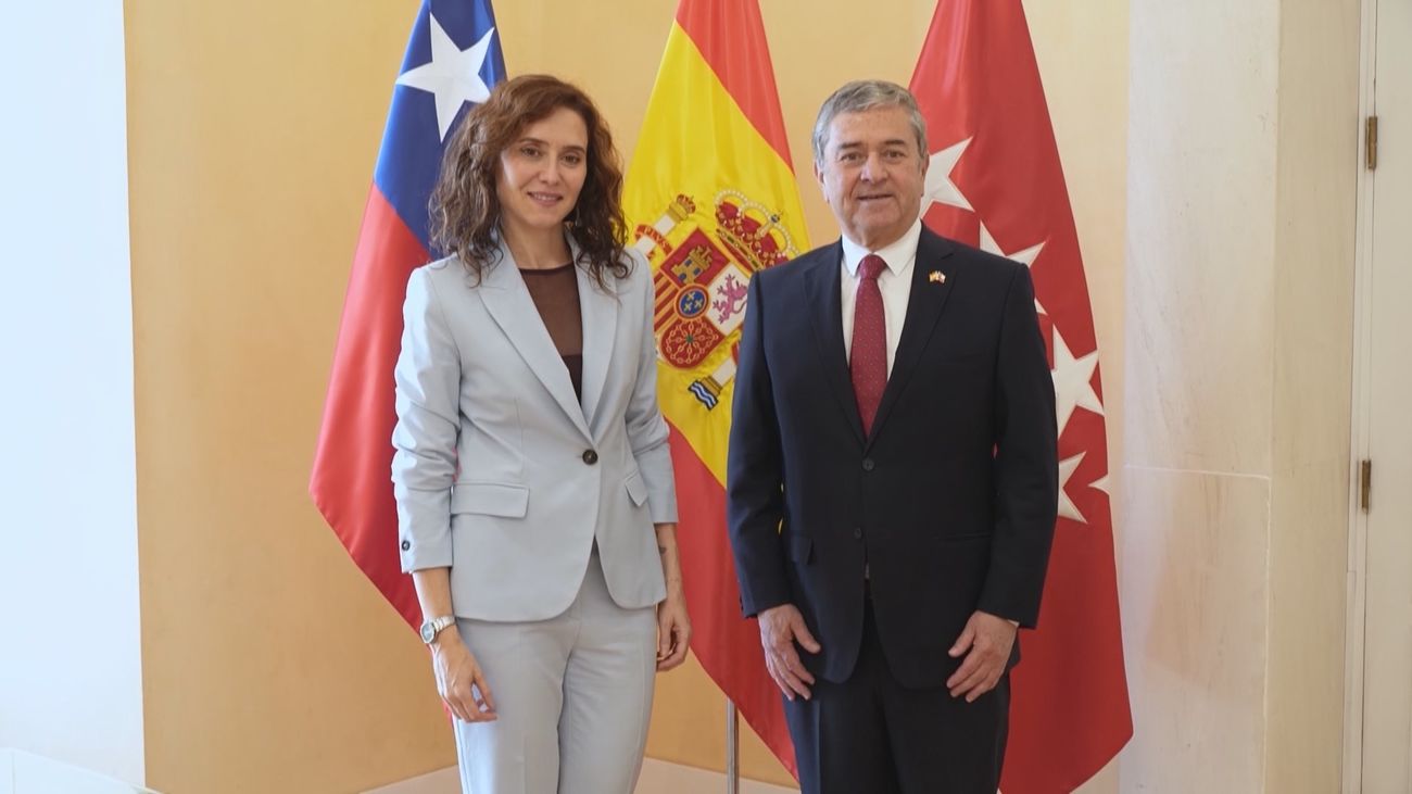 Ayuso se reúne con el embajador de Chile para reforzar relaciones comerciales