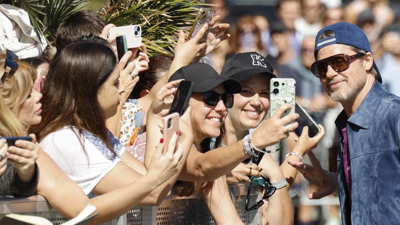 El Festival de San Sebastián se rinde a Brad Pitt