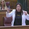 Armengol expulsa a una diputada del PP por mostrar un espray de gas pimienta en el Congreso
