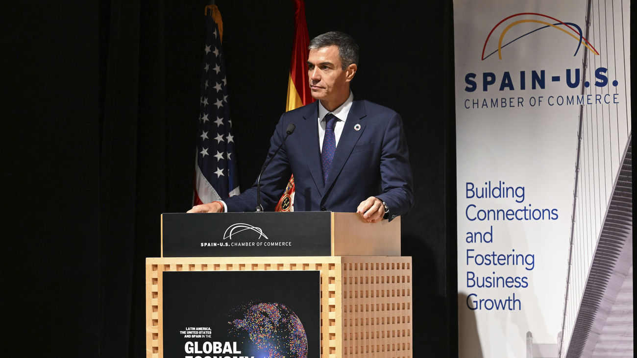 Sánchez participa en un foro en Nueva York