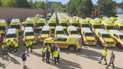 Madrid renueva dos tercios de las ambulancias del SAMUR-PC