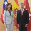 Ayuso se reúne con el embajador de Chile para reforzar relaciones comerciales