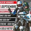 Más de 1.000 motoristas se dan cita en Alcalá en la Xtreme Challenge