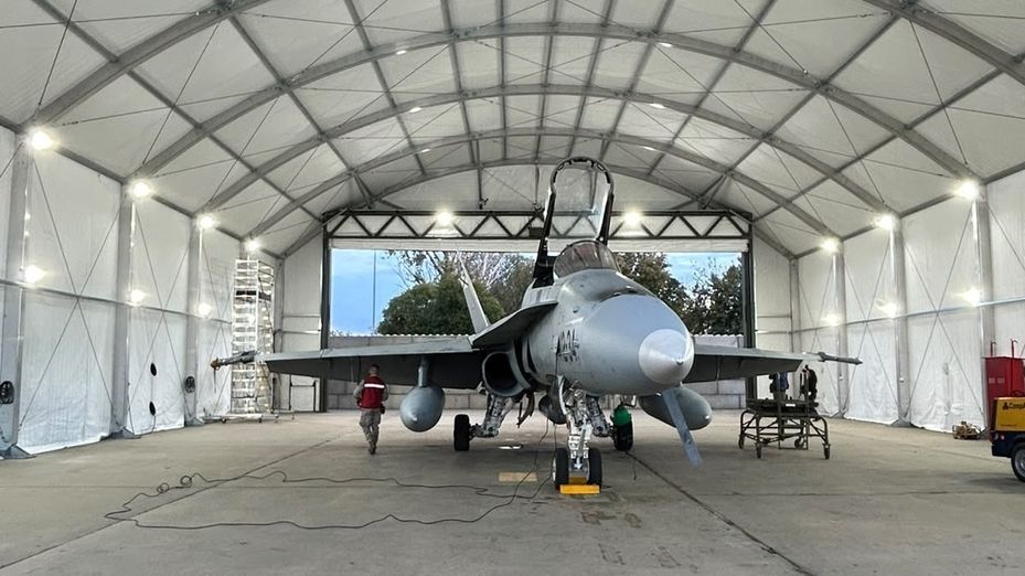 Activados dos cazas españoles en Rumanía ante una alerta de drones rusos
